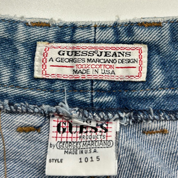 Vintage Guess by Georges Marciano Jeans Womens 29 Size 25x25 Light Wash USA 90s - Picture 14 of 16